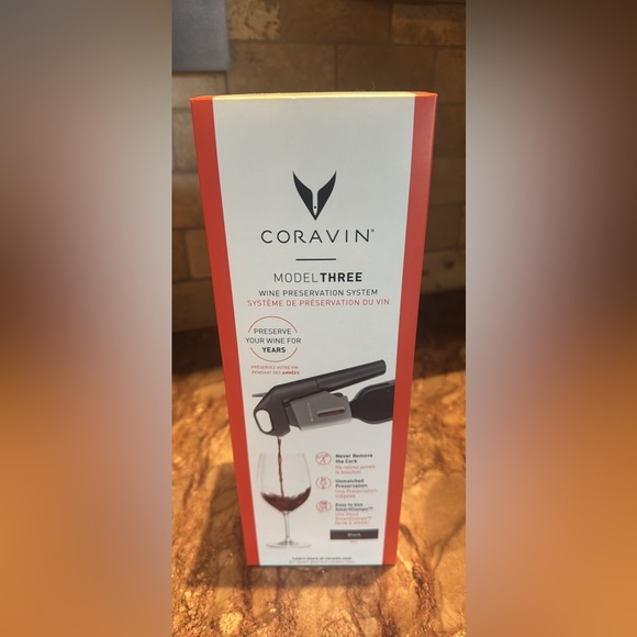 Coravin model 3 brand new in box - Picture 1 of 3